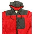 thumbnail image 4 of Jack & Jones Veste Rouge pour Homme Authentique en Sherpa Peluche Teddy (S02), 4 of 9