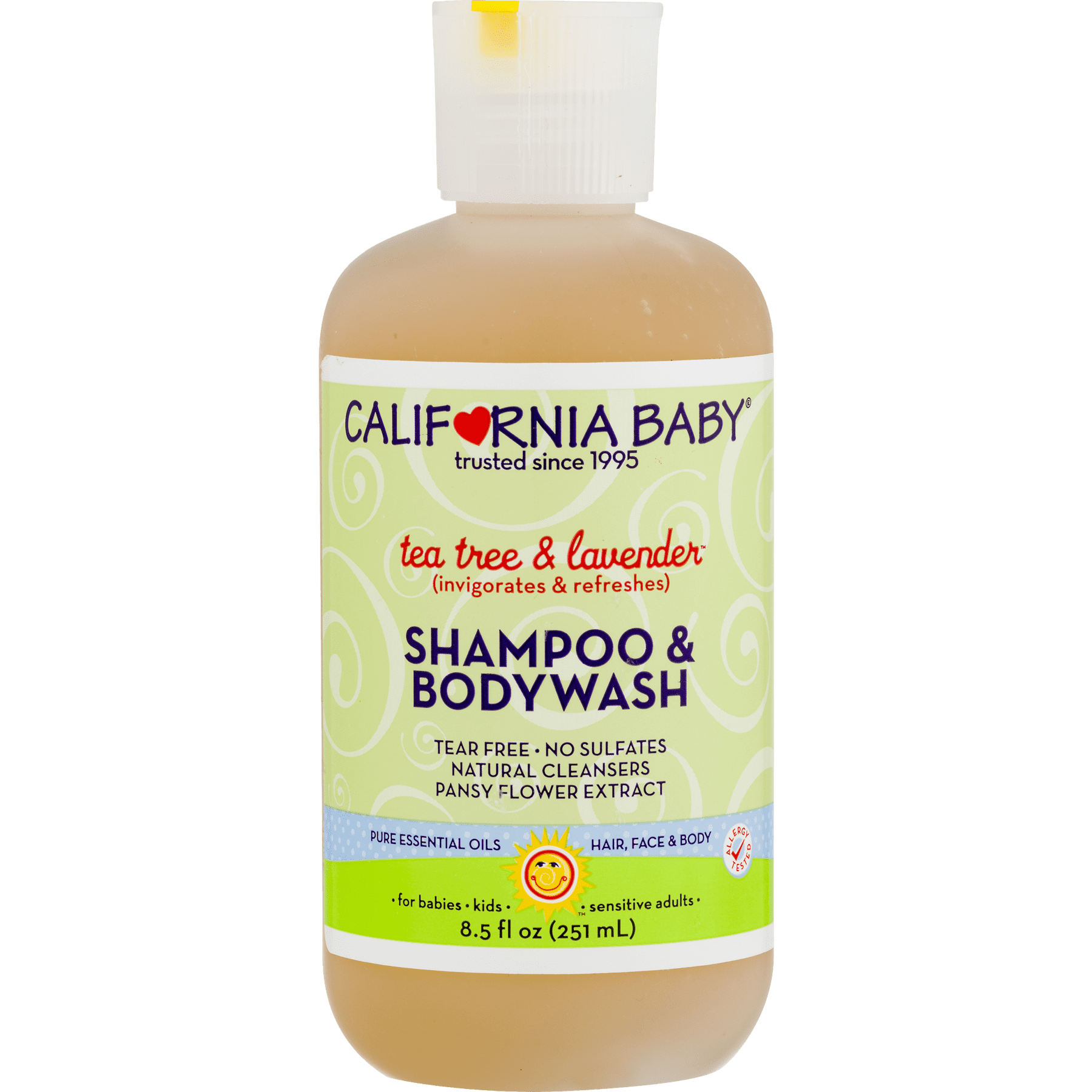 baby shampoo and tea tree oil