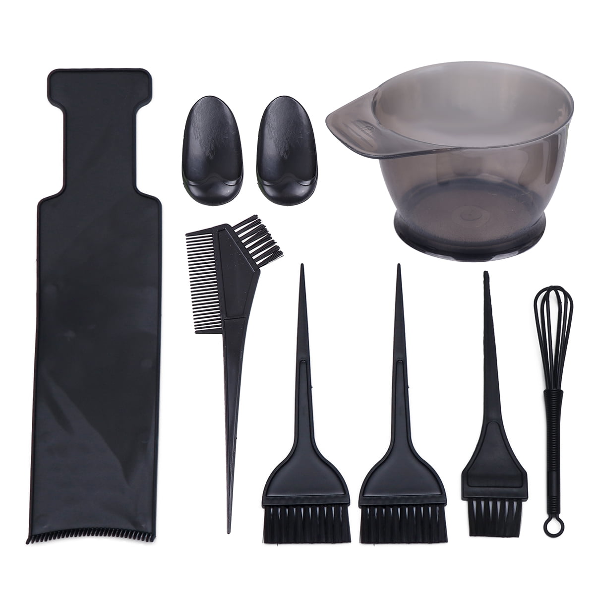 8pcs/1 Set Professional Hair Coloring Kit DIY Hair Dye Bowl Hair Dying
