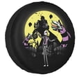 thumbnail image 3 of Beetlejuice-cubierta de llanta de repuesto de película de terror para Honda CRV, Jeep, RV, SUV, remolque, cubiertas protectoras de rueda de coche, 14-17 pulgadas, 3 of 5