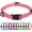 Baby Pink, variant on Waterbb Small Dog Collar, Adjustable Reflective Nylon Pet Collar with Quick Release Buckle, Sky Blue, 5/8" Width