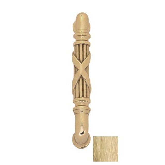 Brass Accents Inc C05-P7290-609 Ribbon & Reed Door Pull - Antique Brass