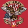 thumbnail image 3 of US Army Eagle Women's Long Sleeve T-shirt 250 Years Anniversary American Veteran DD 214, 3 of 7