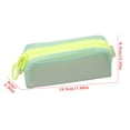 thumbnail image 3 of Colorful Pencil Case,Lightweight Large Zipper Pencil Bag for Stationery & Make-up Storage,Large Capacity Pencil Pouch for Office Desktop Organizer,Green, 3 of 7