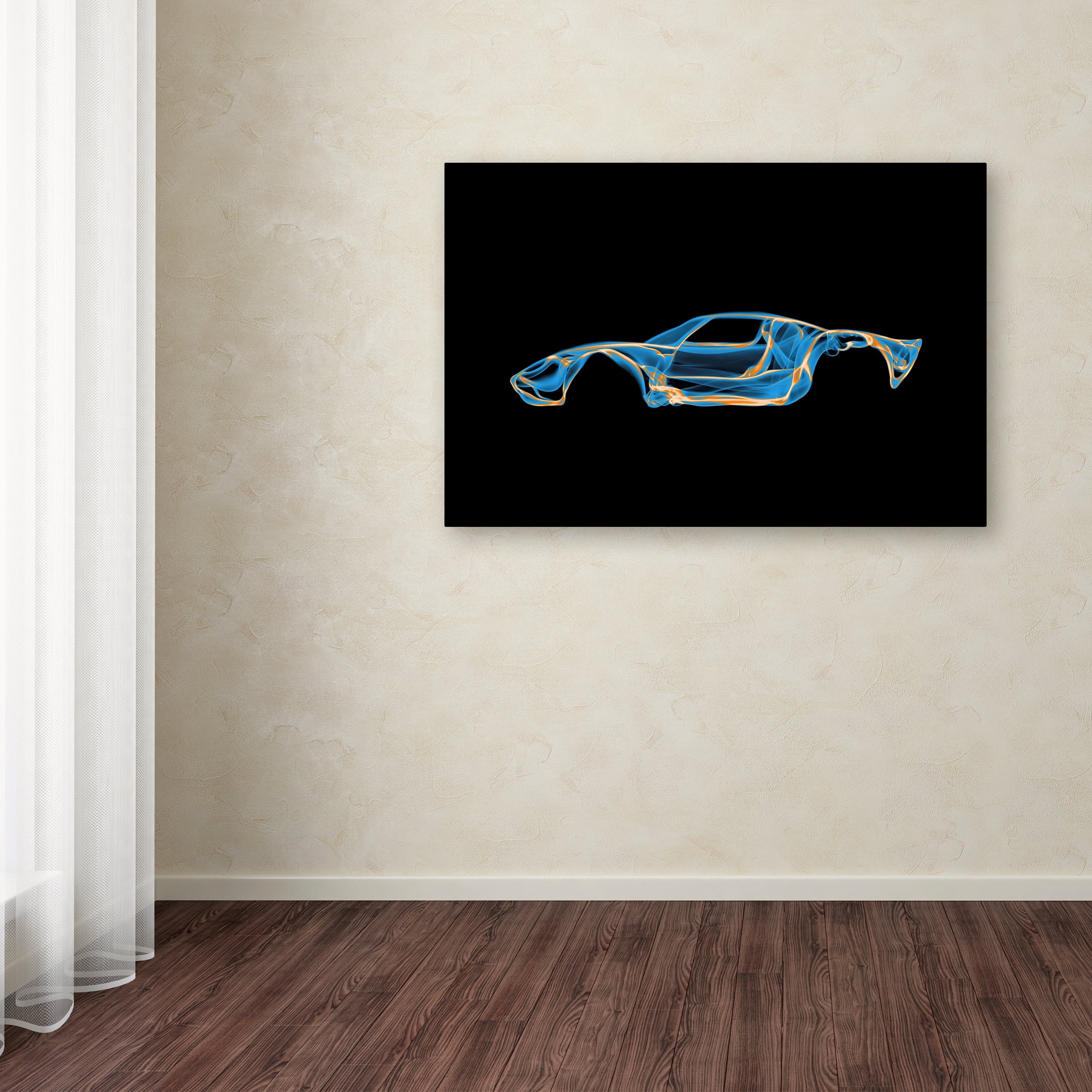 Trademark Fine Art 'Ford GT40' Canvas Art by Octavian Mielu