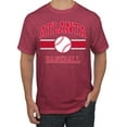 thumbnail image 1 of Wild Bobby City of Atlanta Baseball Fantasy Fan Sports Men's T-Shirt, Vintage Heather Red, XX-Large, 1 of 6