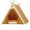 Orange, variant on UOSIA Dog Teepee Bed Portable Pet Tent for Small Dogs with Soft Cushion 24inch
