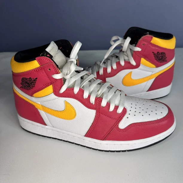 A i r-Jor-dan Retro 1 High I Light Fusion Men’s Sz 11.5 Basketball Shoes Sneakers