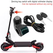 Electric Scooters Handlebar Switch Lock Waterproof Lock with Digital Display