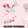 thumbnail image 3 of Coche Transformation Toy Liluwushe Unicorn para niñas de 4 a 6 años, 3 of 6