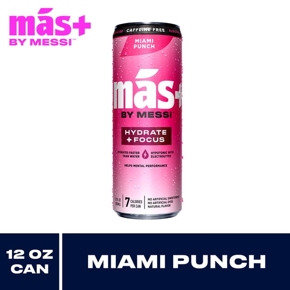 Mas  by Messi Miami Punch 12oz Can