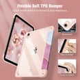 thumbnail image 7 of Fintie Hybrid Slim Case for iPad Mini 7 (A17 Pro) 2024 / iPad Mini 6 2021 - Shockproof Clear Transparent Back Shell with Pencil Holder, 7 of 7