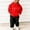Black, variant on LIUYUNNN Kids Tracksuit Sets 2PC Long Sleeve Red Letter California Hooded Sweatsuits Pullover and Jogger Sweatpants Warm Fall Winter Clothes 7-8 Years Boy Clothes Boys Girls Autumn and Winter Outfits
