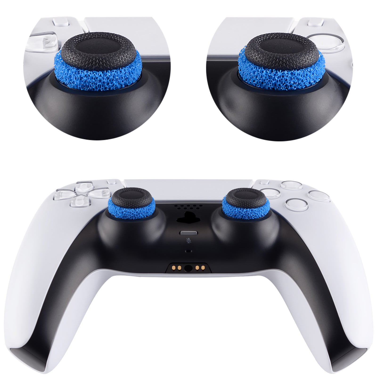 PlayVital 5 Pairs Aim Assist Target Motion Control Precision Rings for PS5,  for PS4, Xbox Series X/S, Xbox One, Xbox 360, Switch Pro Controller - 5  Colors 3 Different Strength 