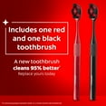 thumbnail image 5 of Colgate Optic White Charcoal Soft Toothbrush for Adults, 2 Pack, 5 of 12