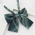 thumbnail image 3 of Women's Bowtie Japan School Uniform Adjustable Necktie Pre-tied Bow Tie, 3 of 3