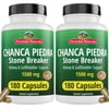 Chanca Piedra 360 Capsules Stone Breaker Kidney Cleanse Detox & Repair, Gallbladder Supplements - All-Natural Vegan Pills Chancapiedra Stonebreaker Kidney Stones Dissolver