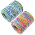 thumbnail image 3 of SHISUYAN 2 Rouleaux de Rubans d'Emballage pour Bricolage Ruban en Raphia pour Emballage Cadeau, 3 of 7