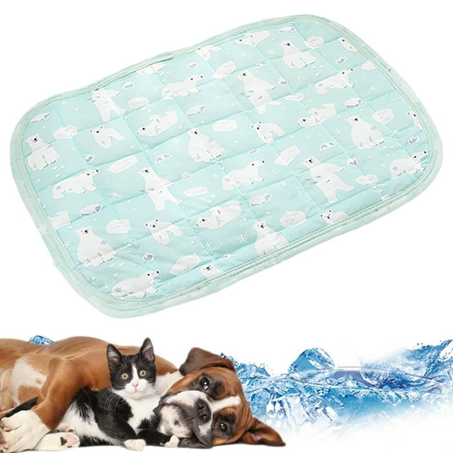 Tapis pour Chien 2025 Tapis pour Chiens Chats Lavable Portable Lit Frais Été Confortable Intérieur Extérieur