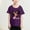 Purple, variant on Frwgonr Toddler Girls Short Sleeve T-shirts Short Sleeve Shirts for Girls Kids T-Shirts Tees Summer Tops 3-12 Years, Black