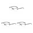 thumbnail image 1 of Qarigey Gafas de lectura fotocromáticas para hombre, gafas multifocales, soporte de nariz , gafas portátiles ligeras, gafas con luces planas Type4 NO4, 1 of 6