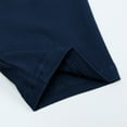 thumbnail image 4 of Ruyang Kids Girls Cotton 2 Piece Set Short Sleeve T-Shirts and Elastic Waist Shorts Solid Athletic Outfits Cute Loungewear Set, 4 of 9