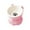 Pink, variant on Yhmxh Ceramic Elevated Cat Bowls, Wide Raised Cat Bowls for Food and Water, Shallow Cat Food Dish Whisker Friendly, Anti Vomit Cat Bowl Microwave and Dishwasher Safe, Great Height for Cat Puppies