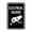 Black, variant on Portrait Round Electrical Hazard Sign (Ivory/Dark Brown) - Small