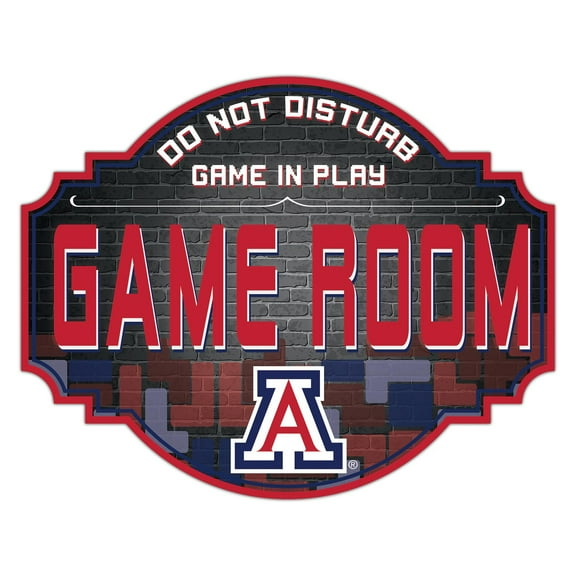 Arizona Wildcats 12'' Game Room Tavern Sign