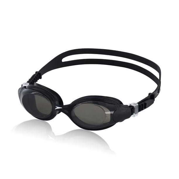 Gafas de natación Speedo Hydrosity, unisex, para adultos, color negro y ahumado
