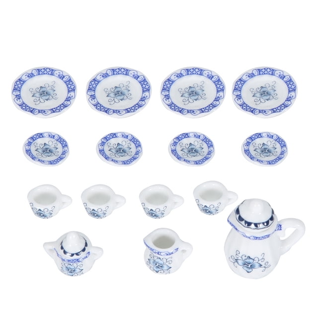 Peahefy Toy, Tea Miniature, Beautiful High Simulation For Home For Living Room Verisimilitude
