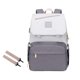 thumbnail image 2 of Bolsa de pañales con USB para bebé, mochila de viaje para mamá, impermeable, para portátil, para cuidado del bebé, 2023, 2 of 4