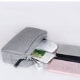 thumbnail image 4 of Bewildely Estuche portátil para bolsa de almacenamiento, organizador de dispositivos USB Digital, Cable para auriculares de viaje Almacenamiento y organización del hogar gris S, 4 of 6