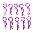 thumbnail image 1 of Peahefy RC Shell R Clips,10Pcs 8.3MM RC Car Shell Clip R‑Shape Metal Body Clips Pins for 1/5 1/6 1/8 1/10 RC Car,RC Shell Clips Pins, 1 of 8