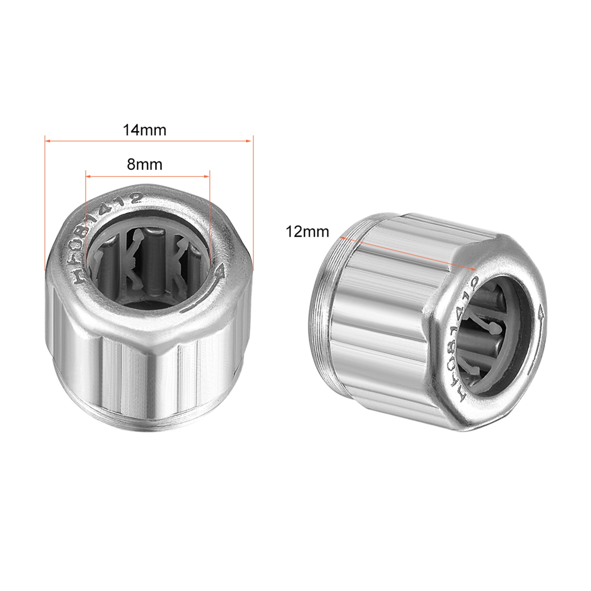 US stock Details about / Fix your O-cedar by this parts One Way Bearing 8mm Bore 14mm OD 2pcs