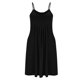 thumbnail image 5 of mfyjkho Vestidos de verano para mujer, Vestido de mujer de color liso con cuello redondo, sin mangas, con tirantes y cuello redondo Vestidos de fiesta para mujer xxl, 5 of 6