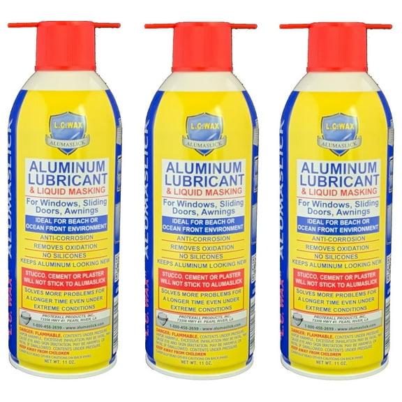 Protexall 223119 11 oz Can of AlumaSlick Aluminum Lubricant Cleaner & Protectant - Quantity of 3