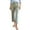 Mint Green, variant on UAMVSH Dress Capri Pants for Women High Waist Straight Leg Business Lounge Capris with Pockets Trendy Hem Casual Office Work Cropped Trousers