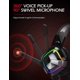 thumbnail image 5 of Auriculares para juegos para Ps4, Ps5, Xbox One, PC, auriculares con cable sobre la oreja con micrófono con aislamiento de ruido, luz LED Rgb, sonido envolvente para computadora portátil Ormromra CZDZ-ZC139, 5 of 7