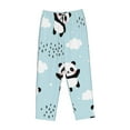 thumbnail image 4 of Fotbe Cute Panda Bear Women's Pajama Pants,Sleepwear Pants,Pj Bottoms Drawstring And Pockets-XX-Large, 4 of 9