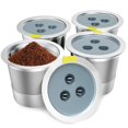 thumbnail image 1 of Paquete de 4 cápsulas de café reutilizables YEOSEN de acero inoxidable Ninja, 1 of 6