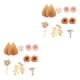 thumbnail image 4 of Bearachild Decoraciones delicadas para pasteles - Exquisitas aplicaciones bohemias amplias Decoraciones Vintage Boho Cake Topper Set 3 conjunto 3 2Conjunto, 4 of 6