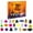 Orange, variant on Halloween Advent Calendar 2024 Countdown Sets for Kids with 24 Surprises and Assorted Halloween Toys - Non Candy Experience