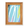 thumbnail image 1 of Gozo abstracto arte patron plantas Escritorio Marco de fotos de madera Pantalla Imagen Arte Pintura Múltiples conjuntos, 1 of 4