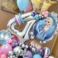 thumbnail image 4 of Globos de aluminio de la princesa Elsa de Disney Frozen, decoraciones para fiestas de cumpleaños de niñas, baby shower, suministros de aniversario, 4 of 5