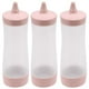 thumbnail image 1 of 3X Botella Exprimible Accesorios de Cocina de Salsa Vinagrera de Salsa de Tomate Aceite Vinagre Salsa de Soya de PlÁStico Dispensador de Condimentos Rosado + Transparente, 1 of 8