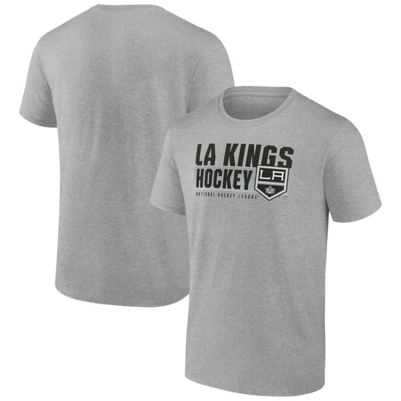 Men's Heathered Gray Los Angeles Kings Jet Speed T-Shirt