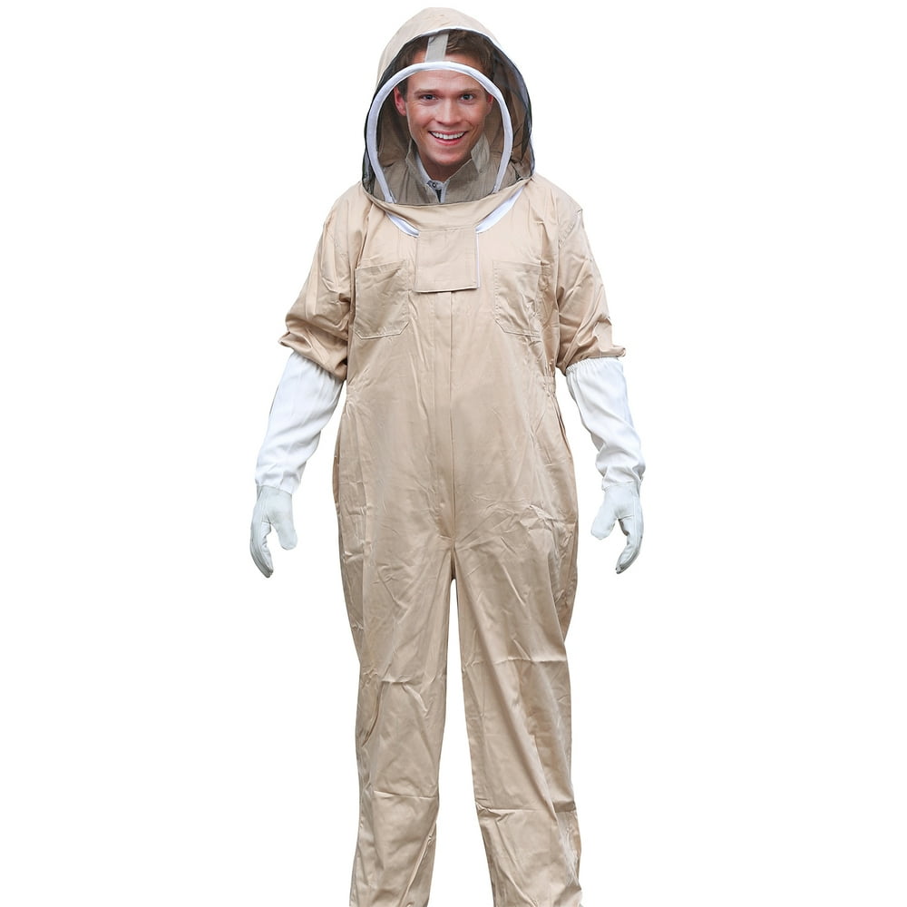 SelfProtective Coveralls with Mesh Mask Professional Cotton Full