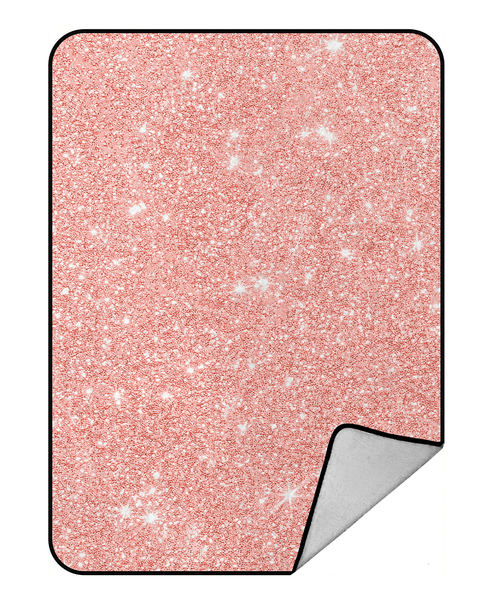 ECZJNT Rose gold glitter texture pink red sparkling shiny ...
