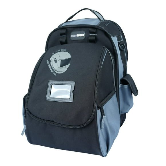 MELOTOUGH Sac à Dos, Sac de Soudure pour Outils et Casque, Pack d'Équipement Extrême, Grande Capacité, Gris